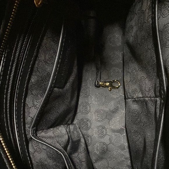 Michael Kors Black Quilted Satchel - Picture 9 of 10